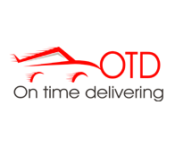 On time delivering Website logo 